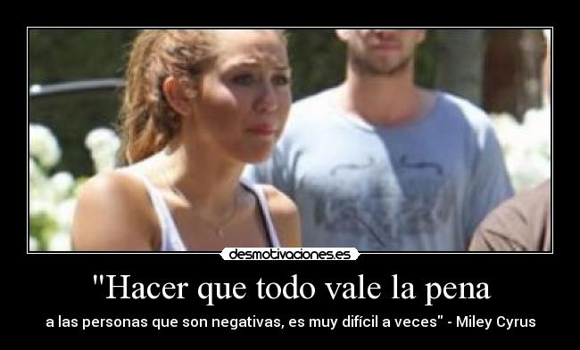 Hacer que todo vale la pena - 