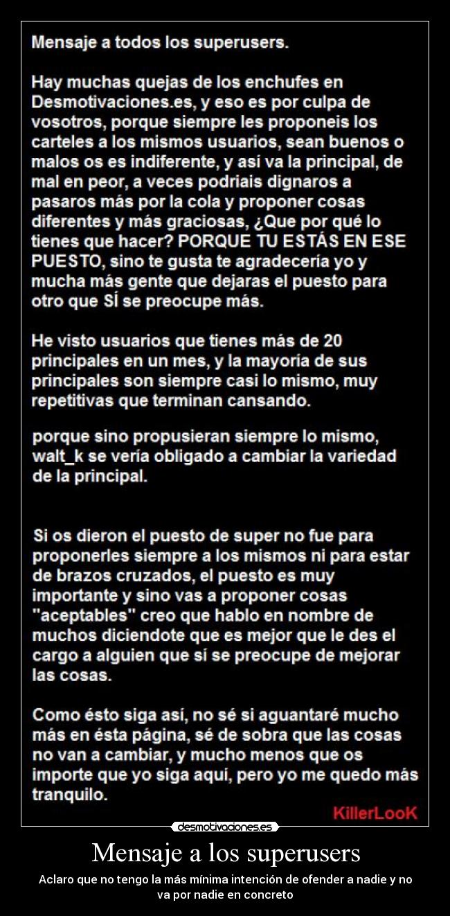 carteles klk este intento mejorar las cosas dudo que sirva nada pero tampoco pierdo nada desmotivaciones