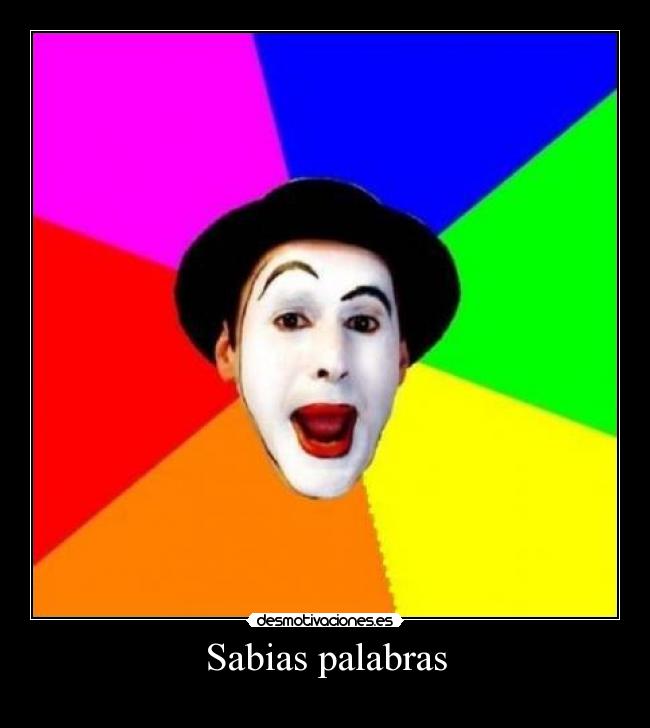 Sabias palabras -