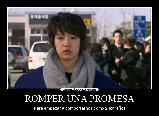 ROMPER UNA PROMESA - 