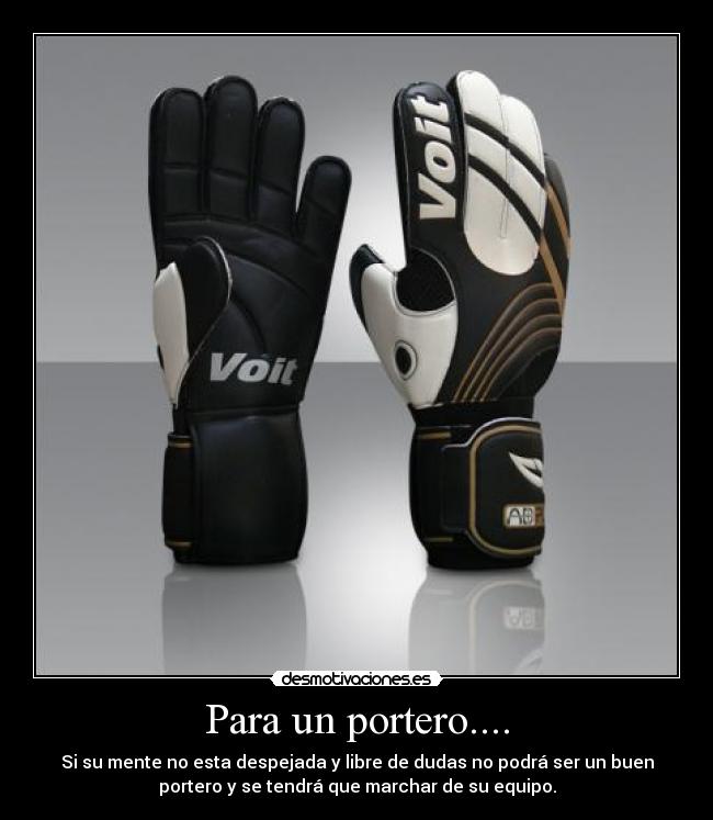 guantes de portero voit