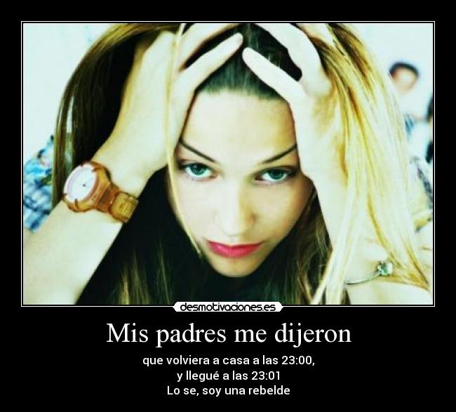 Mis padres me dijeron - 