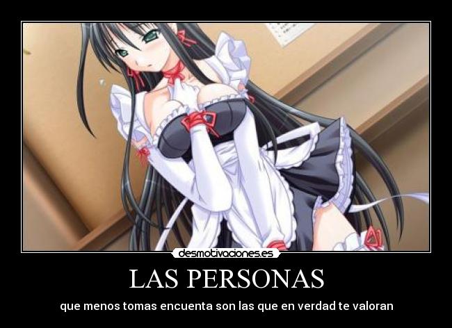 LAS PERSONAS - 