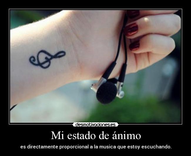 Mi estado de ánimo -