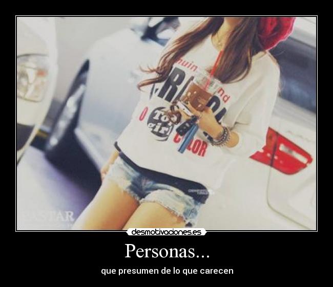 Personas... -