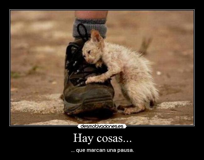 Hay cosas... -