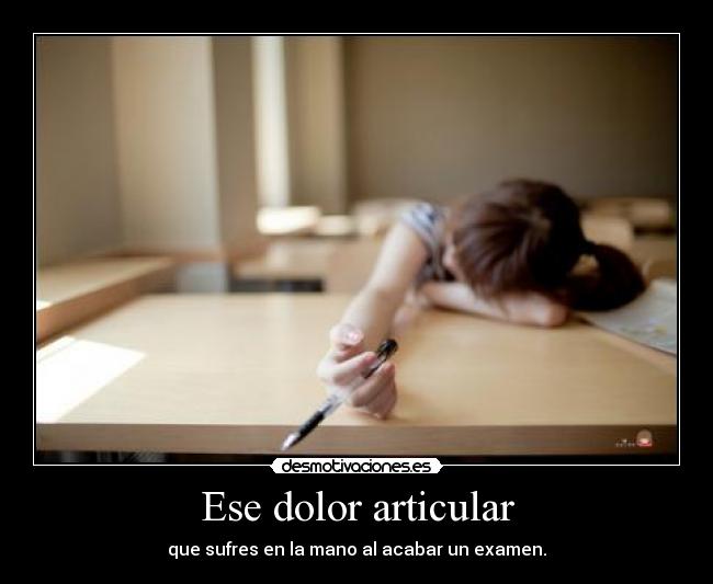 Ese dolor articular -