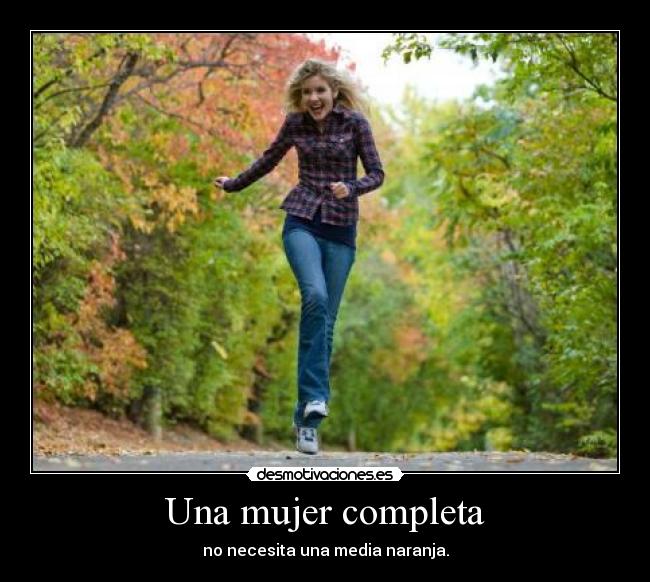 Una mujer completa -