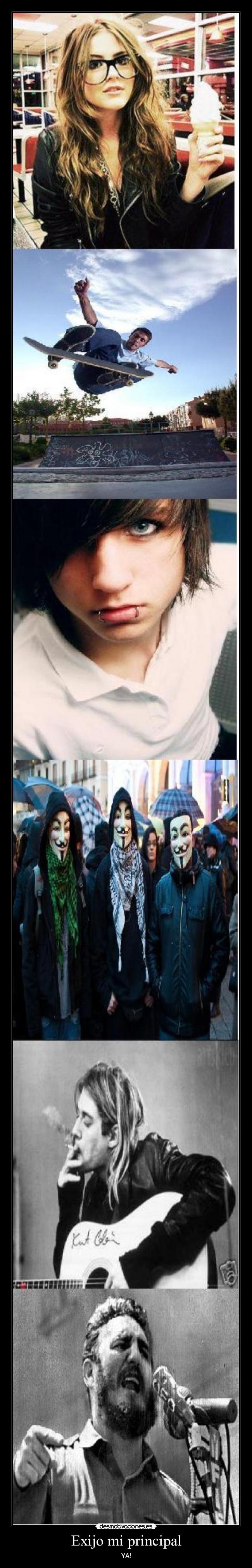 Exijo mi principal - YA!