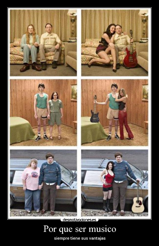 Por que ser musico - siempre tiene sus vantajas
