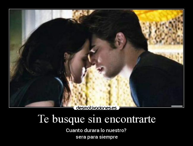 Te busque sin encontrarte -