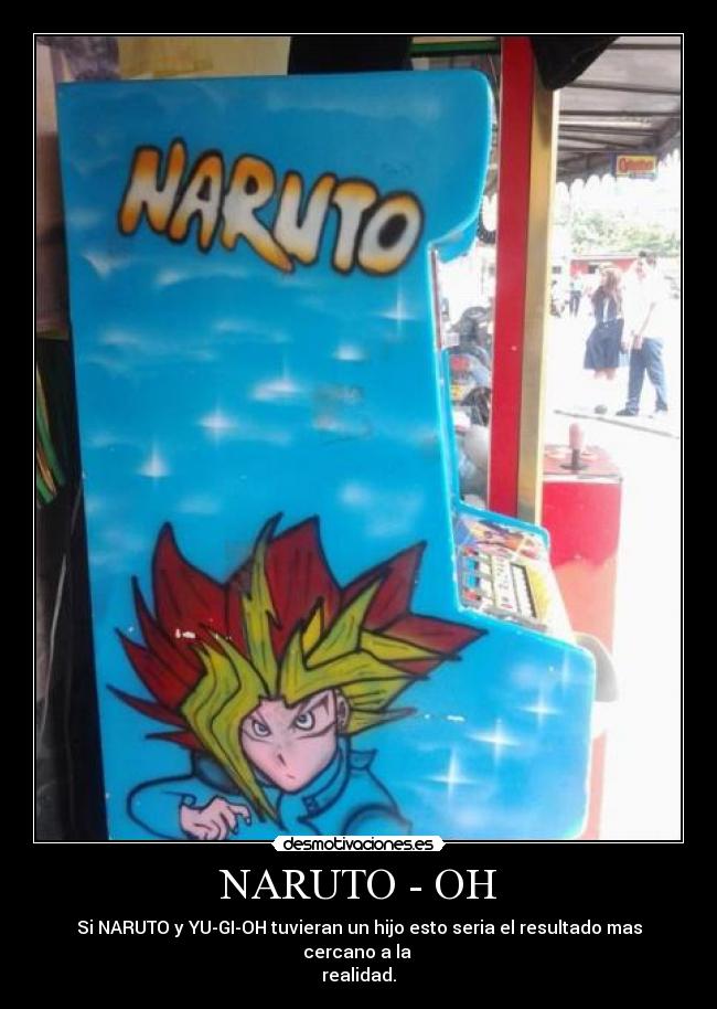 NARUTO - OH - Si NARUTO y YU-GI-OH tuvieran un hijo esto seria el resultado mas cercano a la 
realidad.
