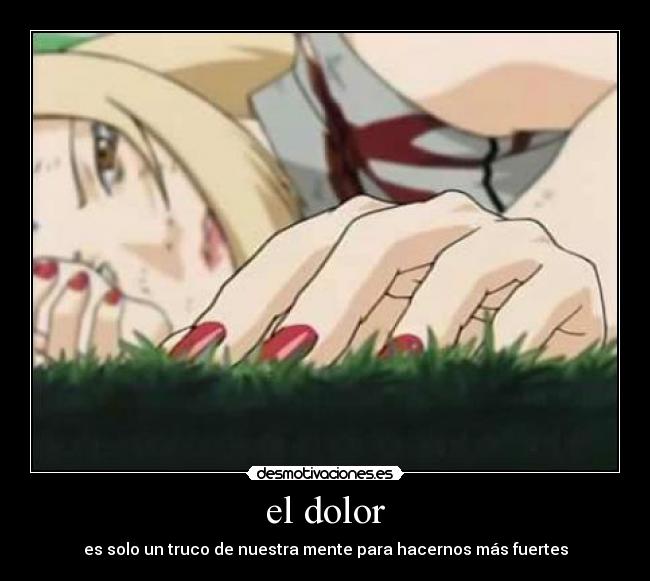 el dolor - 