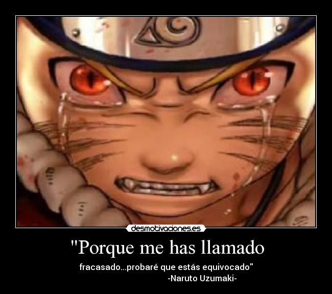 carteles naruto cartel raro porque se que subir desmotivaciones