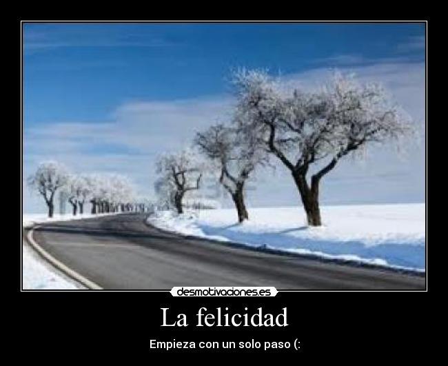 La felicidad -