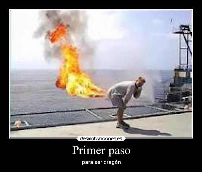 Primer paso - para ser dragón