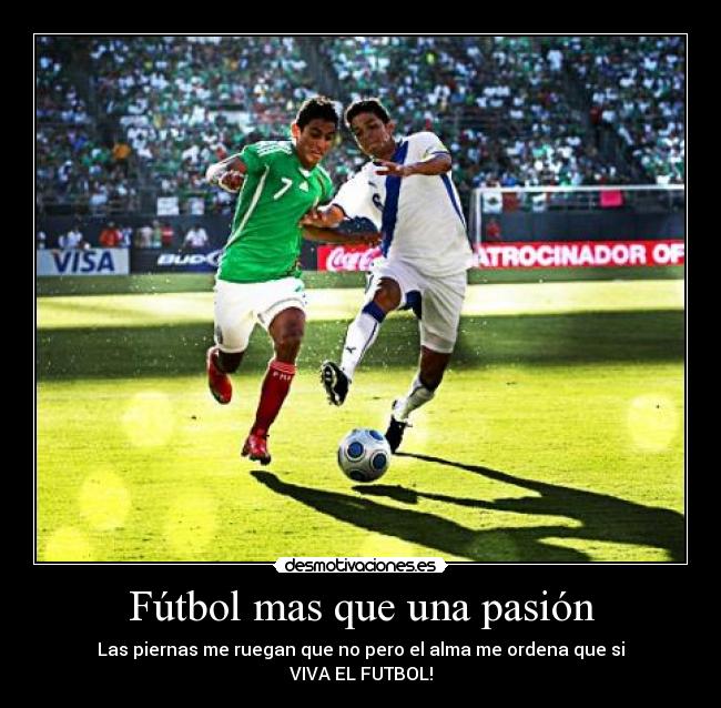 Fútbol mas que una pasión -