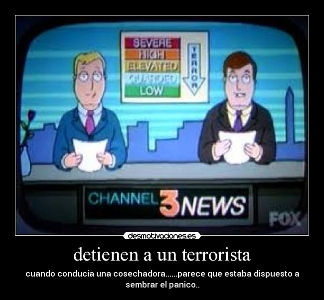 detienen a un terrorista -