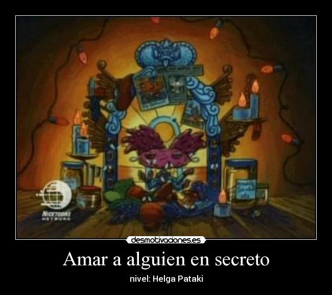Amar a alguien en secreto -