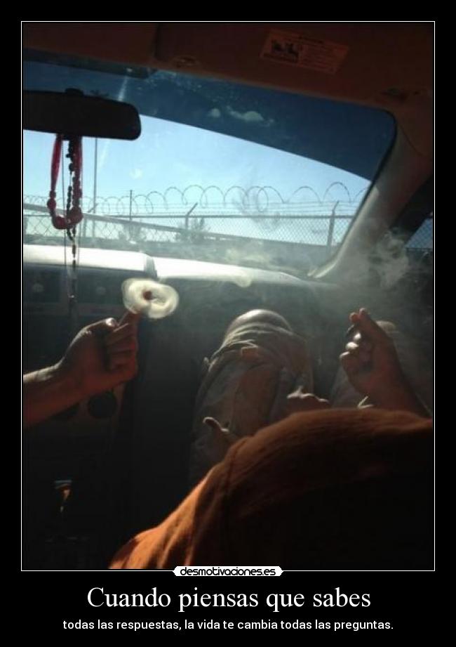 Cuando piensas que sabes - 