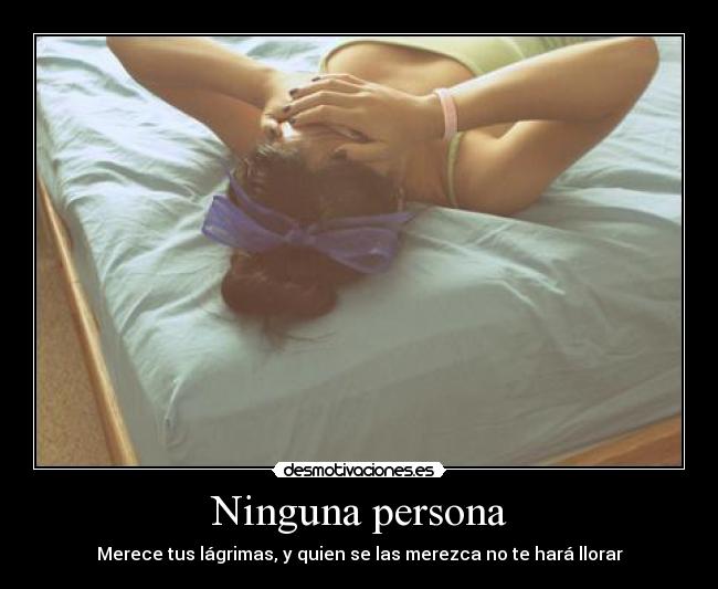 Ninguna persona -