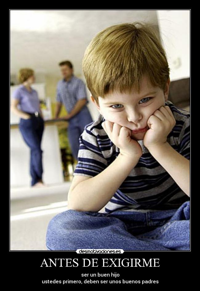 ANTES DE EXIGIRME - 