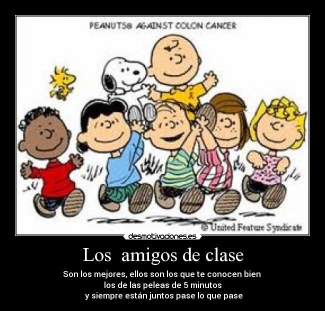 Los amigos de clase -