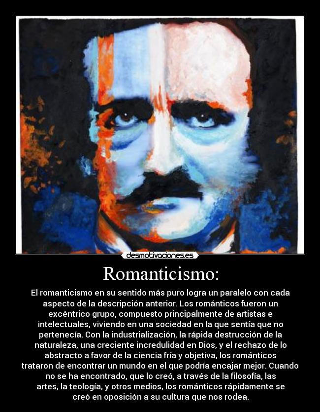 carteles romanticismo literatura desmotivaciones