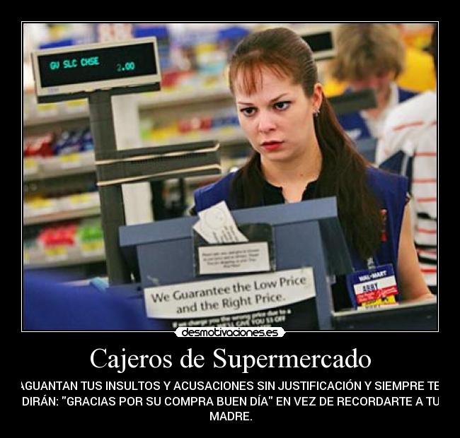 Cajeros de Supermercado -