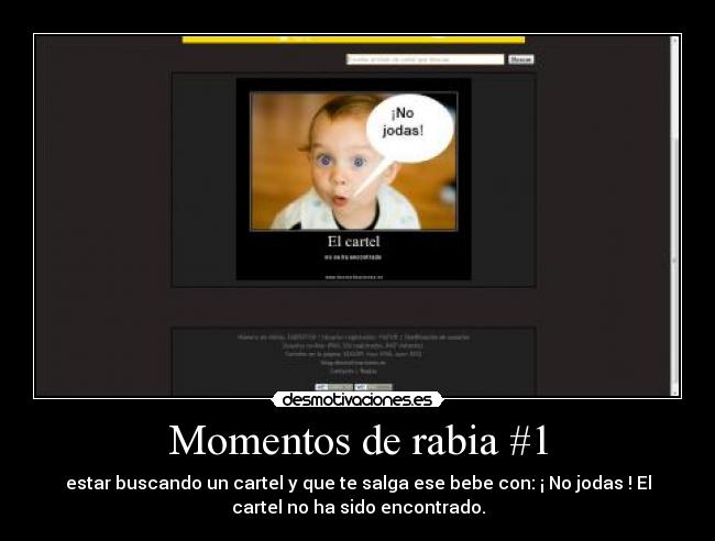 Momentos de rabia #1 - 