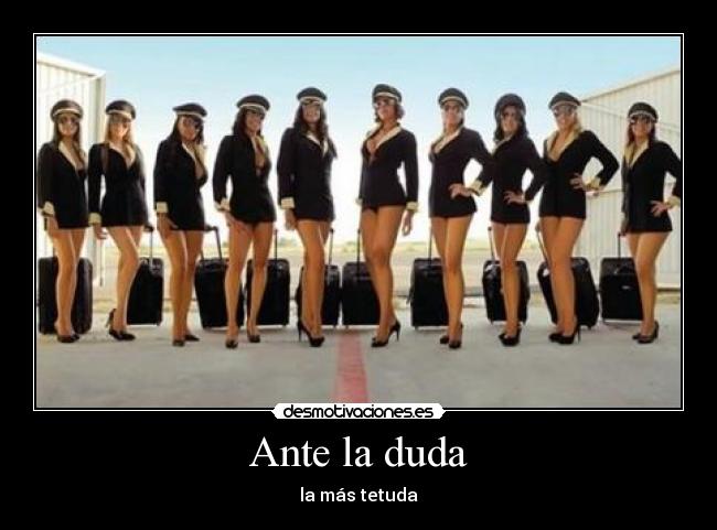 Ante la duda - la más tetuda