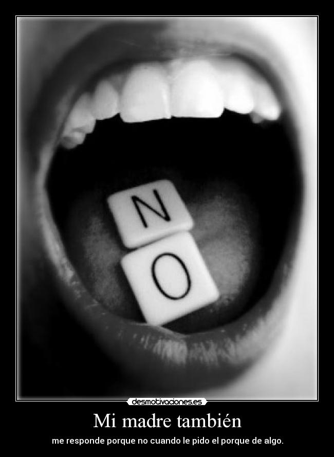 Mi madre también -