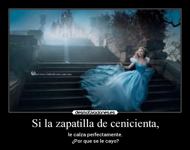 carteles cenicienta desmotivaciones