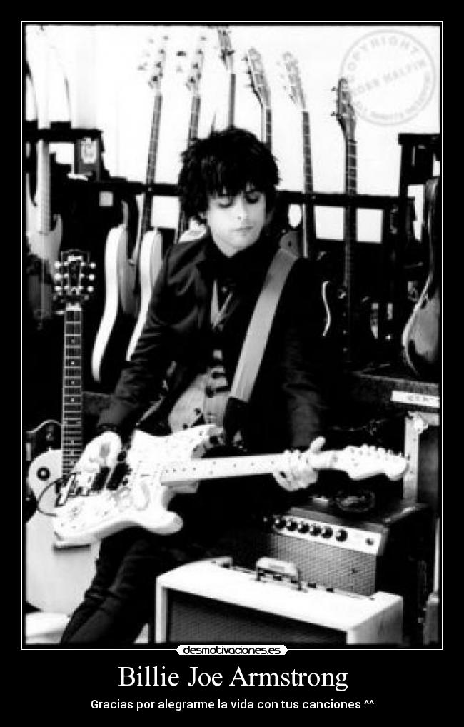 Billie Joe Armstrong - Gracias por alegrarme la vida con tus canciones ^^
