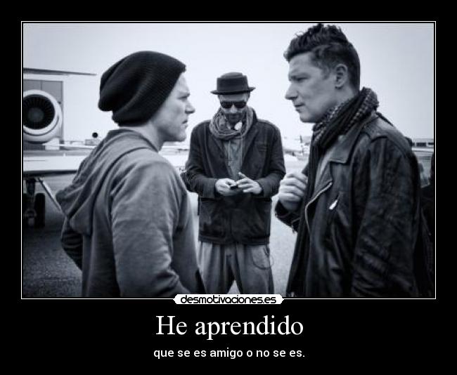 He aprendido -