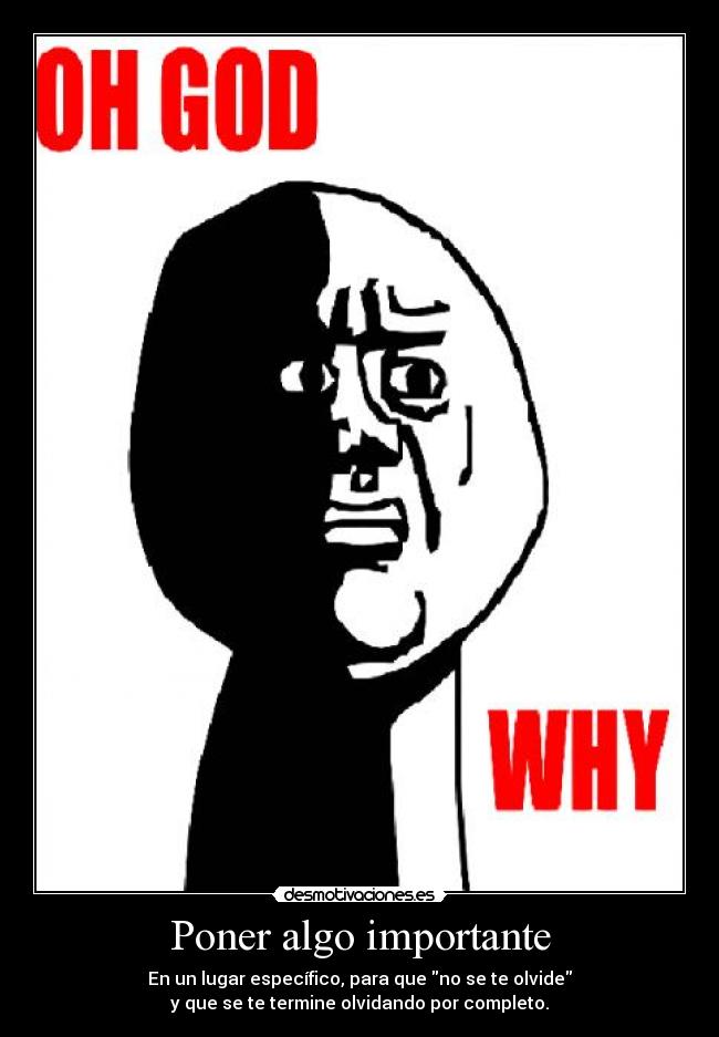 Poner algo importante - 