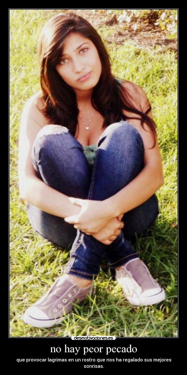 no hay peor pecado - 