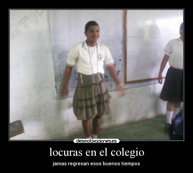 locuras en el colegio -