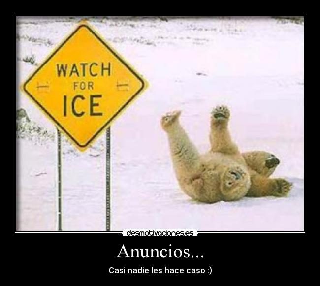 Anuncios... -
