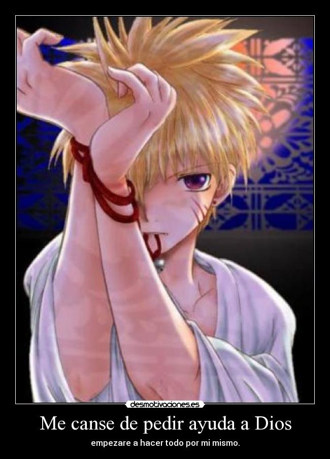 Me canse de pedir ayuda a Dios - 