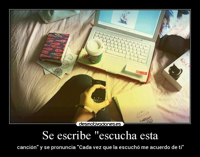Se escribe escucha esta - 