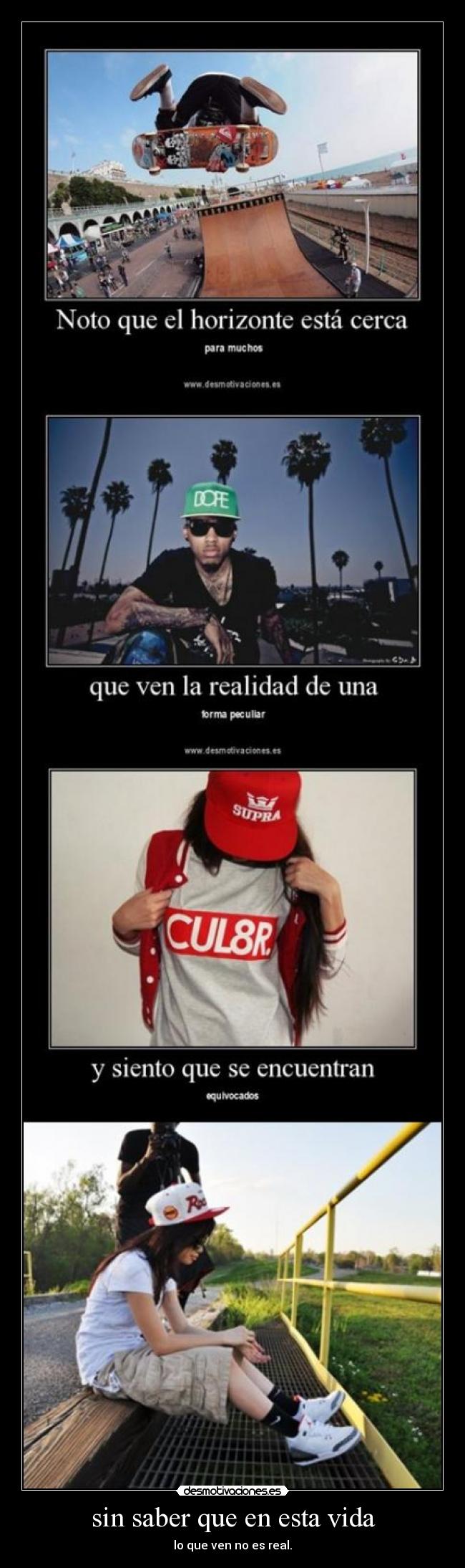 sin saber que en esta vida - 