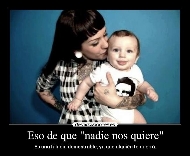Eso de que nadie nos quiere - 
