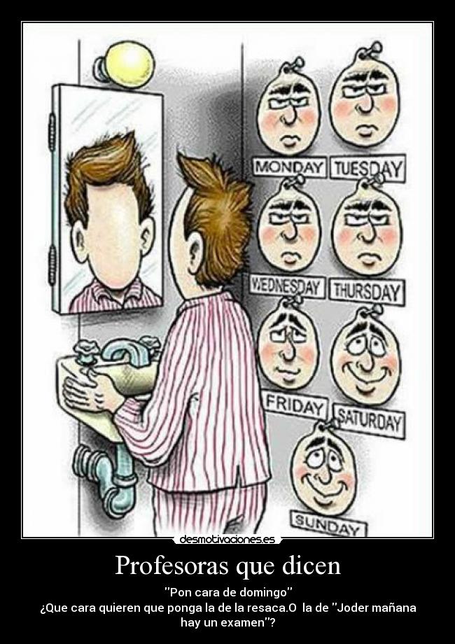 Profesoras que dicen -