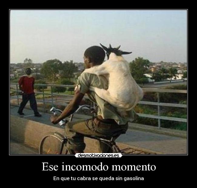 Ese incomodo momento - 