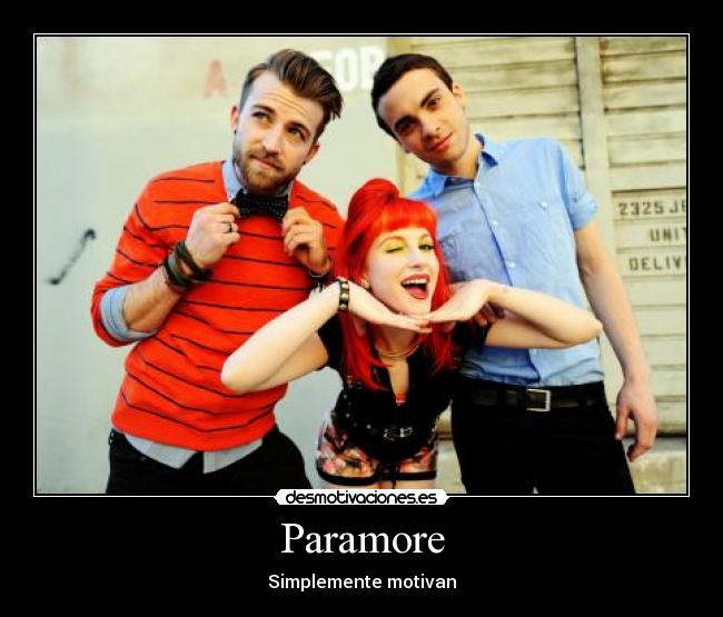 carteles paramore hayley williams parawhores riot brand new eyes desmotivaciones