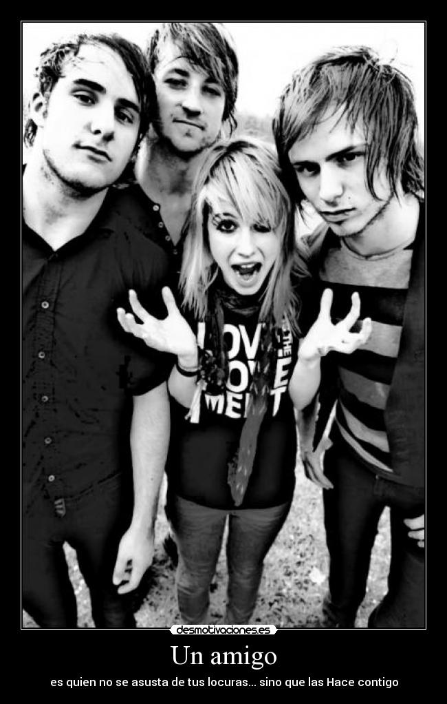 Un amigo -