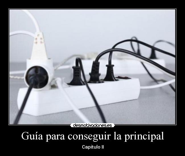 Guía para conseguir la principal - 