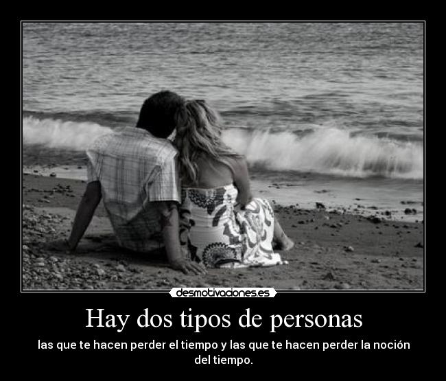 Hay dos tipos de personas -