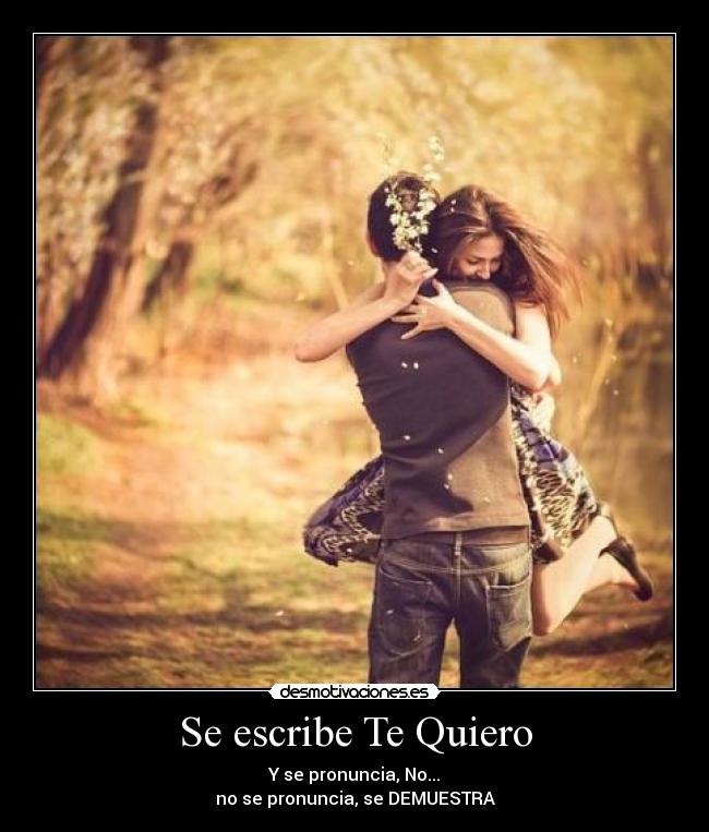 Se escribe Te Quiero -